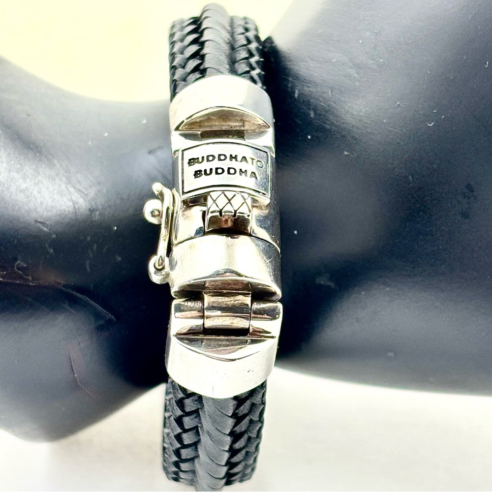 BUDDHA TO BUDDHA Nural Bracelet - Sterling And Leather